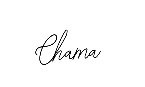 Use a signature maker to create a handwritten signature online. With this signature software, you can design (Bearetta-2O07w) your own signature for name Chama. Chama signature style 12 images and pictures png