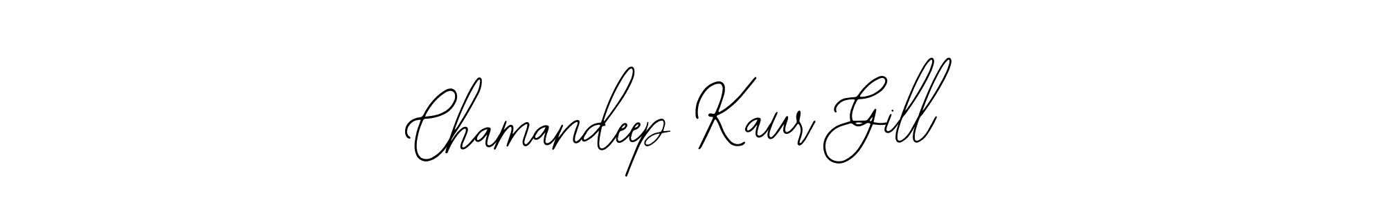 You should practise on your own different ways (Bearetta-2O07w) to write your name (Chamandeep Kaur Gill) in signature. don't let someone else do it for you. Chamandeep Kaur Gill signature style 12 images and pictures png