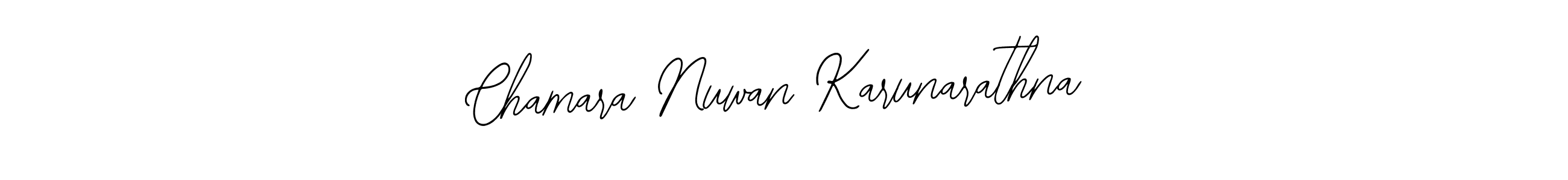 You should practise on your own different ways (Bearetta-2O07w) to write your name (Chamara Nuwan Karunarathna) in signature. don't let someone else do it for you. Chamara Nuwan Karunarathna signature style 12 images and pictures png