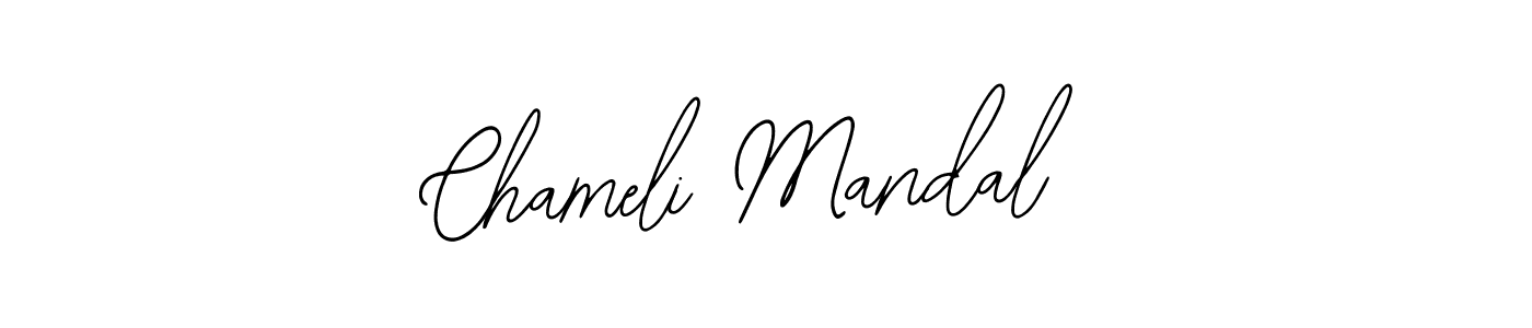 Check out images of Autograph of Chameli Mandal name. Actor Chameli Mandal Signature Style. Bearetta-2O07w is a professional sign style online. Chameli Mandal signature style 12 images and pictures png