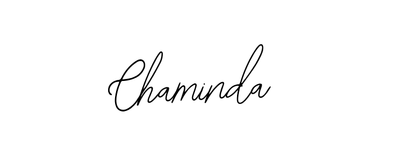 You should practise on your own different ways (Bearetta-2O07w) to write your name (Chaminda) in signature. don't let someone else do it for you. Chaminda signature style 12 images and pictures png