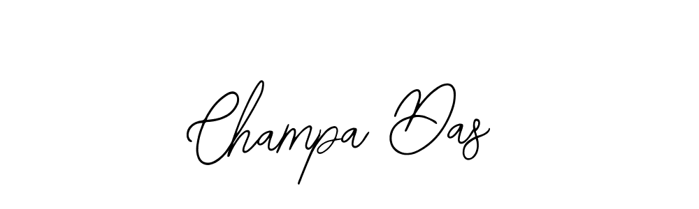 It looks lik you need a new signature style for name Champa Das. Design unique handwritten (Bearetta-2O07w) signature with our free signature maker in just a few clicks. Champa Das signature style 12 images and pictures png