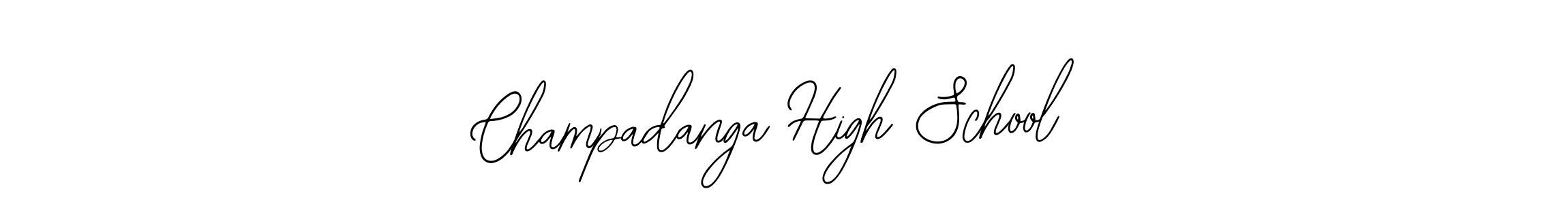 Bearetta-2O07w is a professional signature style that is perfect for those who want to add a touch of class to their signature. It is also a great choice for those who want to make their signature more unique. Get Champadanga High School name to fancy signature for free. Champadanga High School signature style 12 images and pictures png