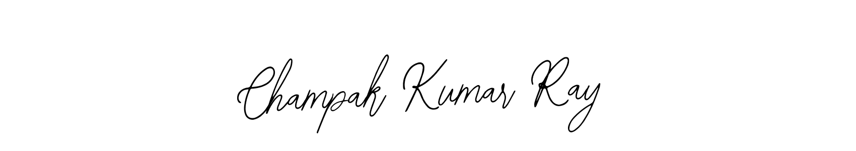 Also You can easily find your signature by using the search form. We will create Champak Kumar Ray name handwritten signature images for you free of cost using Bearetta-2O07w sign style. Champak Kumar Ray signature style 12 images and pictures png