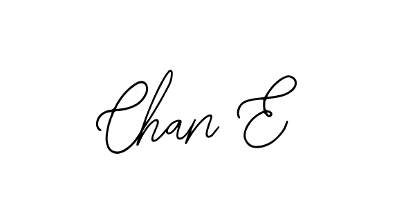 How to make Chan E signature? Bearetta-2O07w is a professional autograph style. Create handwritten signature for Chan E name. Chan E signature style 12 images and pictures png