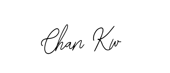 Chan Kw stylish signature style. Best Handwritten Sign (Bearetta-2O07w) for my name. Handwritten Signature Collection Ideas for my name Chan Kw. Chan Kw signature style 12 images and pictures png