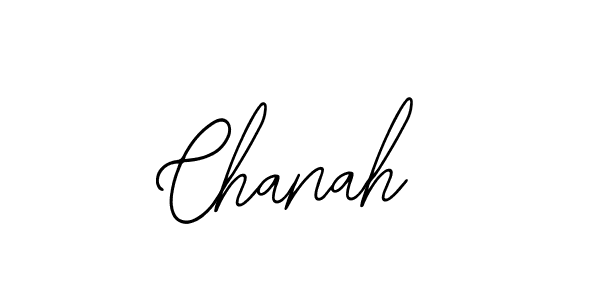 Make a beautiful signature design for name Chanah. With this signature (Bearetta-2O07w) style, you can create a handwritten signature for free. Chanah signature style 12 images and pictures png