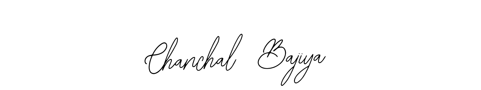 How to make Chanchal  Bajiya signature? Bearetta-2O07w is a professional autograph style. Create handwritten signature for Chanchal  Bajiya name. Chanchal  Bajiya signature style 12 images and pictures png