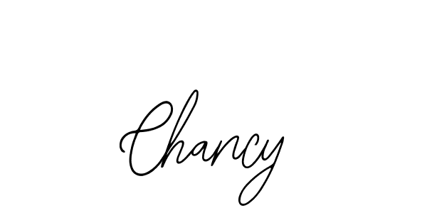 How to make Chancy signature? Bearetta-2O07w is a professional autograph style. Create handwritten signature for Chancy name. Chancy signature style 12 images and pictures png