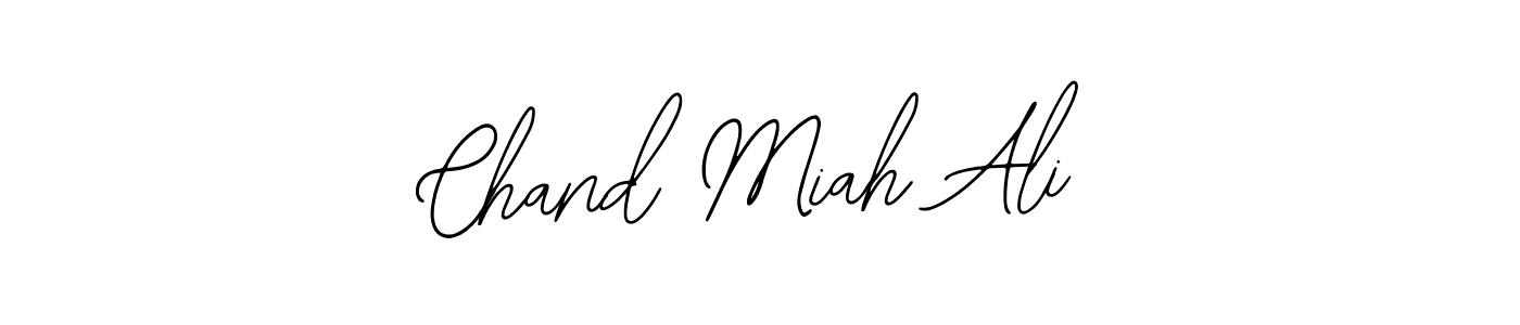 Also You can easily find your signature by using the search form. We will create Chand Miah Ali name handwritten signature images for you free of cost using Bearetta-2O07w sign style. Chand Miah Ali signature style 12 images and pictures png