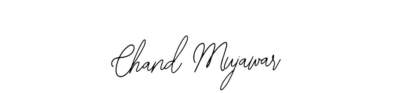 Use a signature maker to create a handwritten signature online. With this signature software, you can design (Bearetta-2O07w) your own signature for name Chand Mujawar. Chand Mujawar signature style 12 images and pictures png