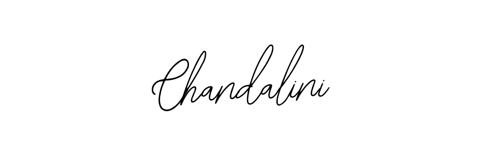How to make Chandalini signature? Bearetta-2O07w is a professional autograph style. Create handwritten signature for Chandalini name. Chandalini signature style 12 images and pictures png