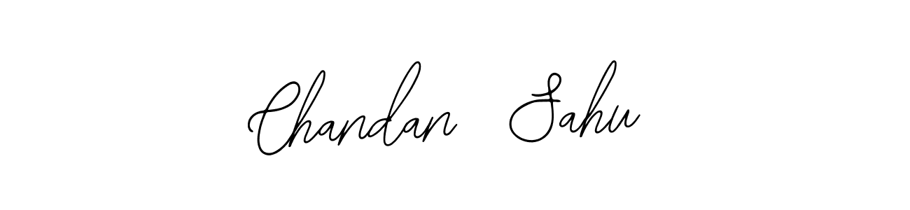 Use a signature maker to create a handwritten signature online. With this signature software, you can design (Bearetta-2O07w) your own signature for name Chandan  Sahu. Chandan  Sahu signature style 12 images and pictures png