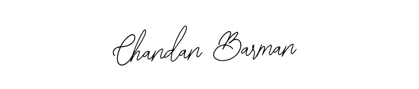 How to make Chandan Barman name signature. Use Bearetta-2O07w style for creating short signs online. This is the latest handwritten sign. Chandan Barman signature style 12 images and pictures png