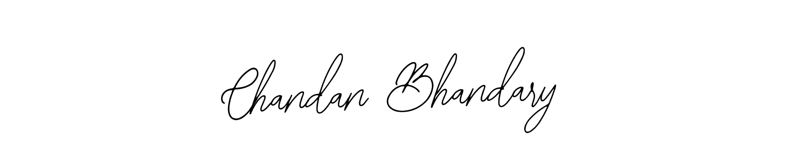 Also we have Chandan Bhandary name is the best signature style. Create professional handwritten signature collection using Bearetta-2O07w autograph style. Chandan Bhandary signature style 12 images and pictures png