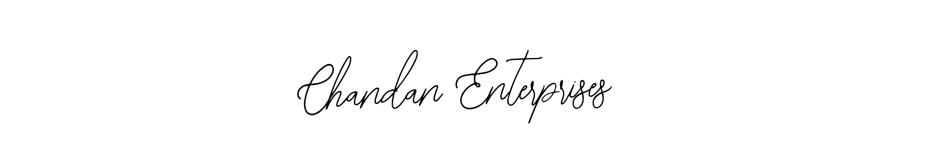 Create a beautiful signature design for name Chandan Enterprises. With this signature (Bearetta-2O07w) fonts, you can make a handwritten signature for free. Chandan Enterprises signature style 12 images and pictures png