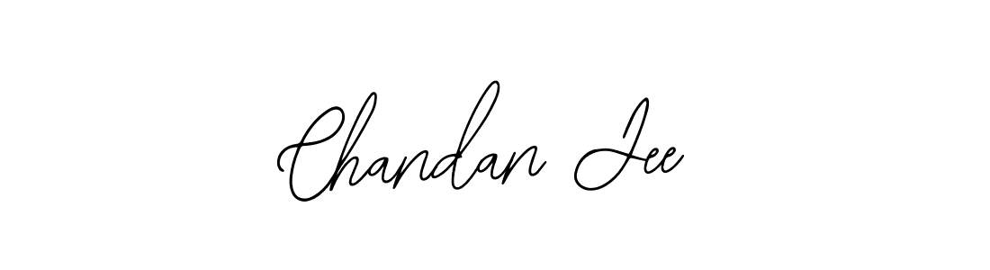 You should practise on your own different ways (Bearetta-2O07w) to write your name (Chandan Jee) in signature. don't let someone else do it for you. Chandan Jee signature style 12 images and pictures png