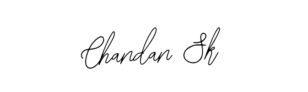 Also we have Chandan Sk name is the best signature style. Create professional handwritten signature collection using Bearetta-2O07w autograph style. Chandan Sk signature style 12 images and pictures png