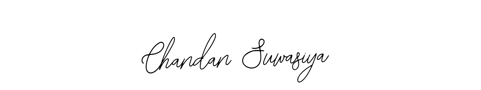 You can use this online signature creator to create a handwritten signature for the name Chandan Suwasiya. This is the best online autograph maker. Chandan Suwasiya signature style 12 images and pictures png