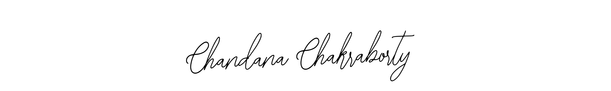 How to make Chandana Chakraborty signature? Bearetta-2O07w is a professional autograph style. Create handwritten signature for Chandana Chakraborty name. Chandana Chakraborty signature style 12 images and pictures png