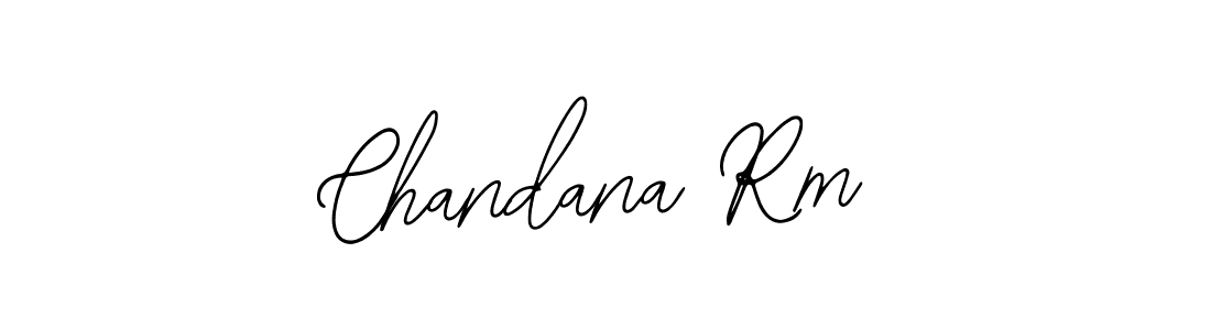 The best way (Bearetta-2O07w) to make a short signature is to pick only two or three words in your name. The name Chandana Rm include a total of six letters. For converting this name. Chandana Rm signature style 12 images and pictures png