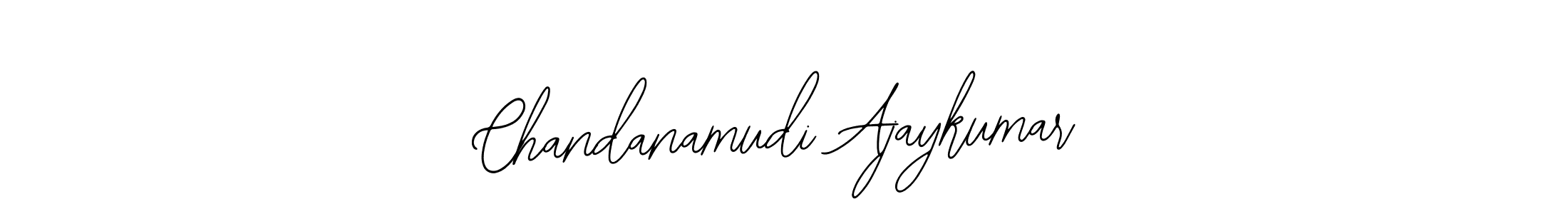 Bearetta-2O07w is a professional signature style that is perfect for those who want to add a touch of class to their signature. It is also a great choice for those who want to make their signature more unique. Get Chandanamudi Ajaykumar name to fancy signature for free. Chandanamudi Ajaykumar signature style 12 images and pictures png