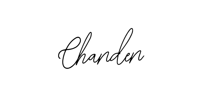 Chanden stylish signature style. Best Handwritten Sign (Bearetta-2O07w) for my name. Handwritten Signature Collection Ideas for my name Chanden. Chanden signature style 12 images and pictures png