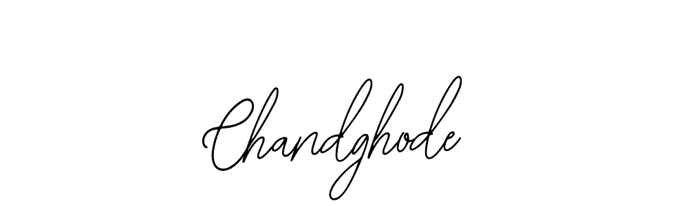 if you are searching for the best signature style for your name Chandghode. so please give up your signature search. here we have designed multiple signature styles  using Bearetta-2O07w. Chandghode signature style 12 images and pictures png