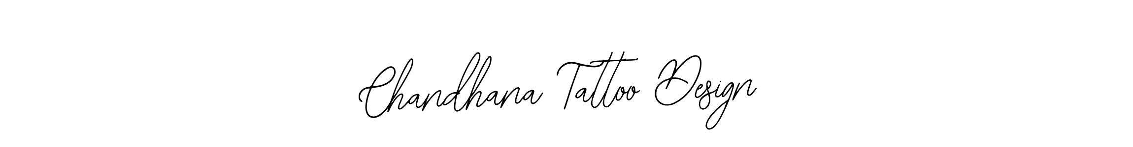 How to make Chandhana Tattoo Design signature? Bearetta-2O07w is a professional autograph style. Create handwritten signature for Chandhana Tattoo Design name. Chandhana Tattoo Design signature style 12 images and pictures png