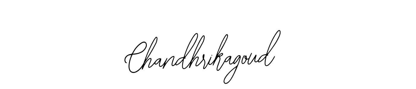 How to make Chandhrikagoud signature? Bearetta-2O07w is a professional autograph style. Create handwritten signature for Chandhrikagoud name. Chandhrikagoud signature style 12 images and pictures png