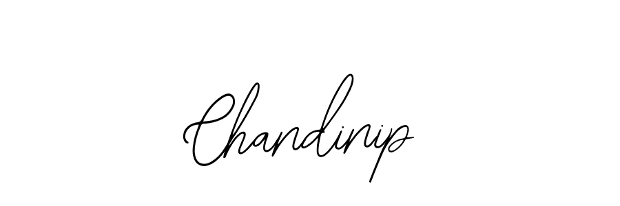 Design your own signature with our free online signature maker. With this signature software, you can create a handwritten (Bearetta-2O07w) signature for name Chandinip. Chandinip signature style 12 images and pictures png