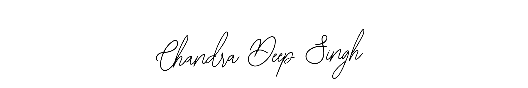 Use a signature maker to create a handwritten signature online. With this signature software, you can design (Bearetta-2O07w) your own signature for name Chandra Deep Singh. Chandra Deep Singh signature style 12 images and pictures png