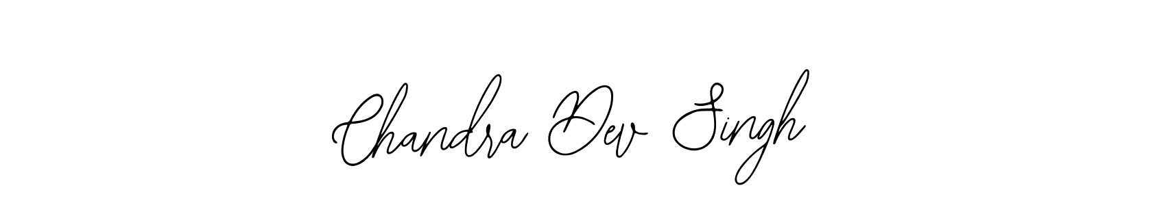 Also You can easily find your signature by using the search form. We will create Chandra Dev Singh name handwritten signature images for you free of cost using Bearetta-2O07w sign style. Chandra Dev Singh signature style 12 images and pictures png