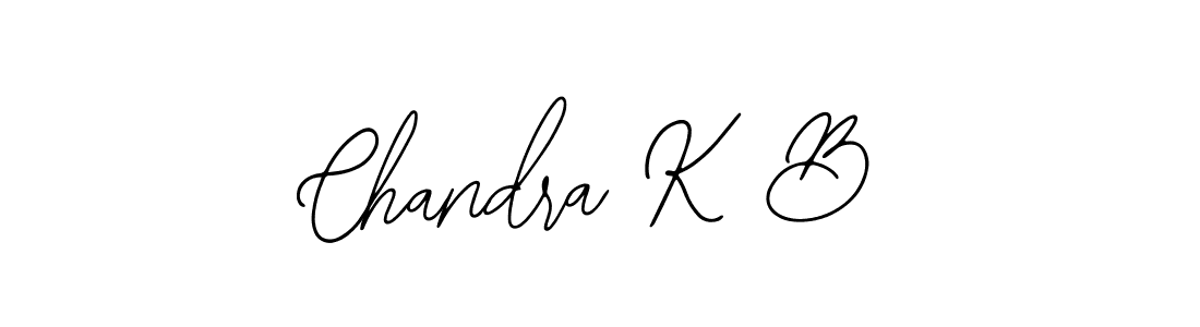 Chandra K B stylish signature style. Best Handwritten Sign (Bearetta-2O07w) for my name. Handwritten Signature Collection Ideas for my name Chandra K B. Chandra K B signature style 12 images and pictures png
