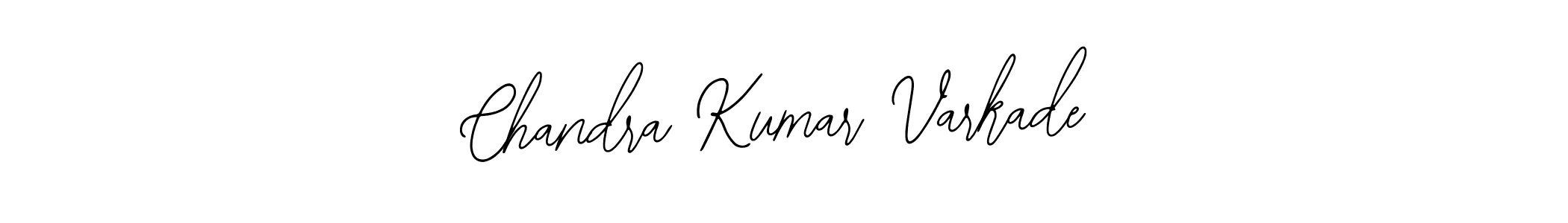 Create a beautiful signature design for name Chandra Kumar Varkade. With this signature (Bearetta-2O07w) fonts, you can make a handwritten signature for free. Chandra Kumar Varkade signature style 12 images and pictures png