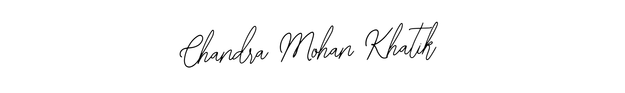 See photos of Chandra Mohan Khatik official signature by Spectra . Check more albums & portfolios. Read reviews & check more about Bearetta-2O07w font. Chandra Mohan Khatik signature style 12 images and pictures png