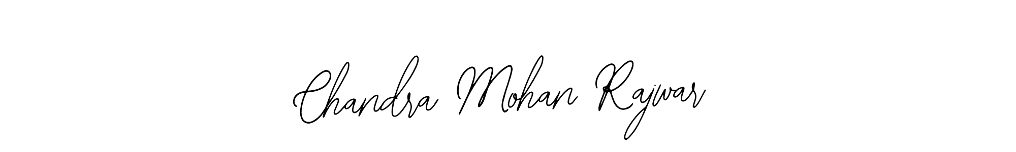 The best way (Bearetta-2O07w) to make a short signature is to pick only two or three words in your name. The name Chandra Mohan Rajwar include a total of six letters. For converting this name. Chandra Mohan Rajwar signature style 12 images and pictures png