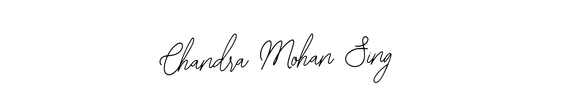 Also You can easily find your signature by using the search form. We will create Chandra Mohan Sing name handwritten signature images for you free of cost using Bearetta-2O07w sign style. Chandra Mohan Sing signature style 12 images and pictures png