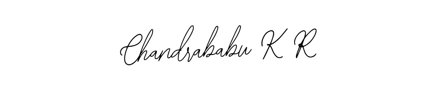 Make a beautiful signature design for name Chandrababu K R. Use this online signature maker to create a handwritten signature for free. Chandrababu K R signature style 12 images and pictures png