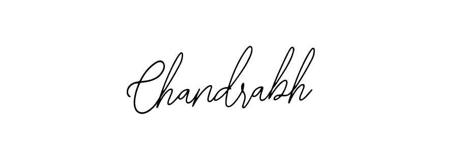 Make a beautiful signature design for name Chandrabh. With this signature (Bearetta-2O07w) style, you can create a handwritten signature for free. Chandrabh signature style 12 images and pictures png