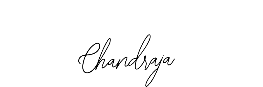 How to make Chandraja signature? Bearetta-2O07w is a professional autograph style. Create handwritten signature for Chandraja name. Chandraja signature style 12 images and pictures png