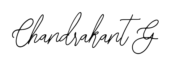 Enhance your business communications with Chandrakant G signature in Bearetta-2O07w lettering. Clean, modern, and universally compatible. Chandrakant G signature style 12 images and pictures png