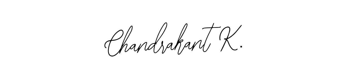 It looks lik you need a new signature style for name Chandrakant K.. Design unique handwritten (Bearetta-2O07w) signature with our free signature maker in just a few clicks. Chandrakant K. signature style 12 images and pictures png