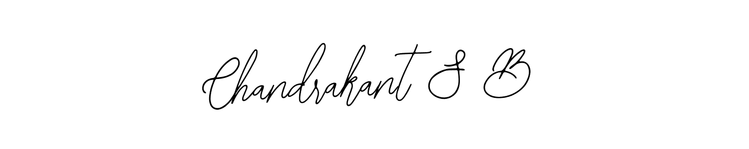 Also You can easily find your signature by using the search form. We will create Chandrakant S B name handwritten signature images for you free of cost using Bearetta-2O07w sign style. Chandrakant S B signature style 12 images and pictures png