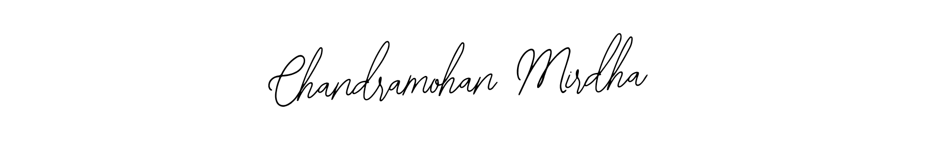 The best way (Bearetta-2O07w) to make a short signature is to pick only two or three words in your name. The name Chandramohan Mirdha include a total of six letters. For converting this name. Chandramohan Mirdha signature style 12 images and pictures png