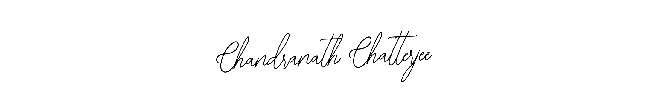 You should practise on your own different ways (Bearetta-2O07w) to write your name (Chandranath Chatterjee) in signature. don't let someone else do it for you. Chandranath Chatterjee signature style 12 images and pictures png