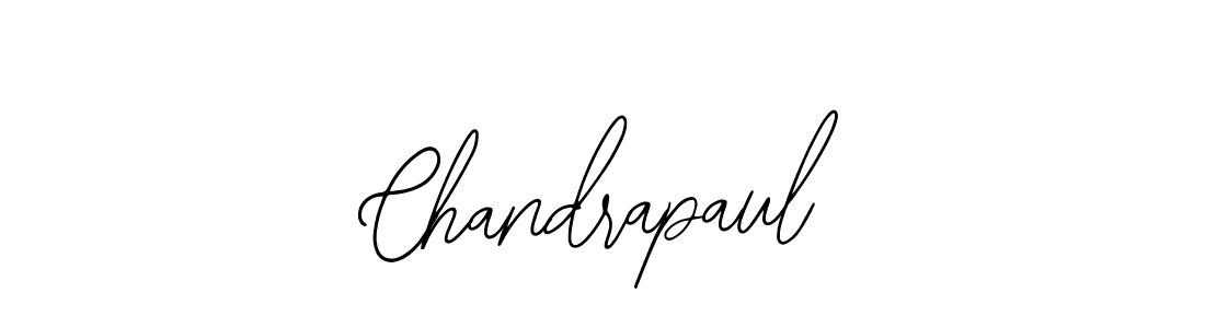How to make Chandrapaul signature? Bearetta-2O07w is a professional autograph style. Create handwritten signature for Chandrapaul name. Chandrapaul signature style 12 images and pictures png