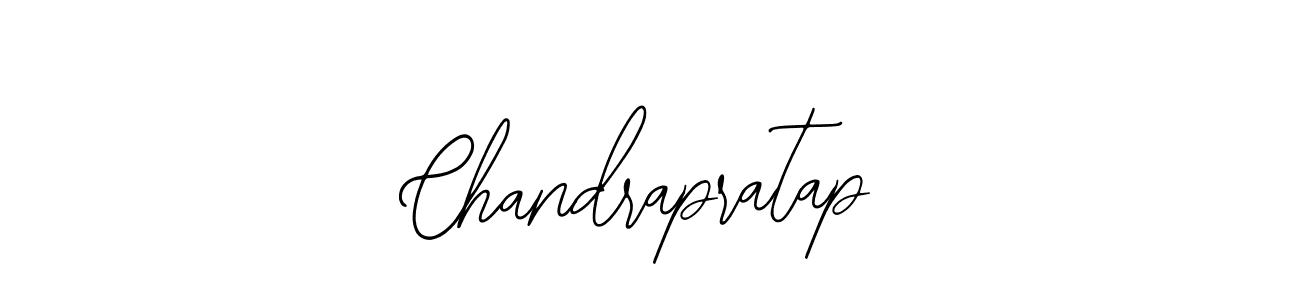 Use a signature maker to create a handwritten signature online. With this signature software, you can design (Bearetta-2O07w) your own signature for name Chandrapratap. Chandrapratap signature style 12 images and pictures png