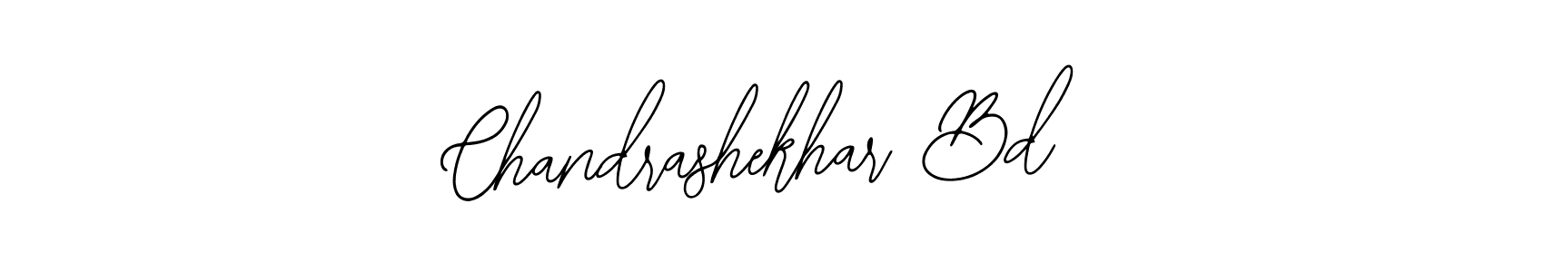 Design your own signature with our free online signature maker. With this signature software, you can create a handwritten (Bearetta-2O07w) signature for name Chandrashekhar Bd. Chandrashekhar Bd signature style 12 images and pictures png