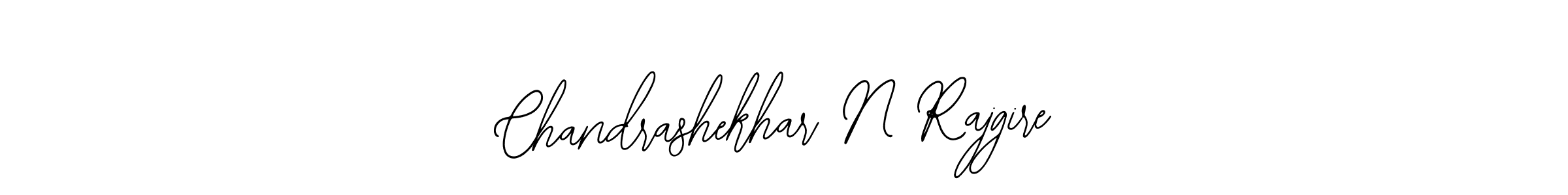 The best way (Bearetta-2O07w) to make a short signature is to pick only two or three words in your name. The name Chandrashekhar N Rajgire include a total of six letters. For converting this name. Chandrashekhar N Rajgire signature style 12 images and pictures png